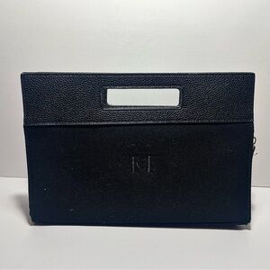 EXCLUSIVE Carolina Herrera Black Textured Handbag